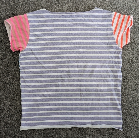 Crewcuts Eiffel Tower sequins lightweight Tshirt size 8 - Picture 4 of 5